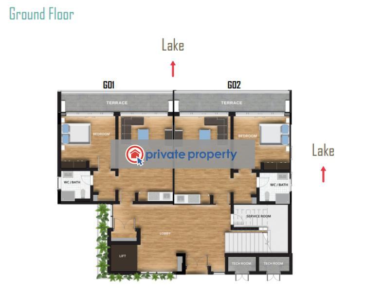 1 bedroom Mini Flat For Sale East Legon Accra - 8