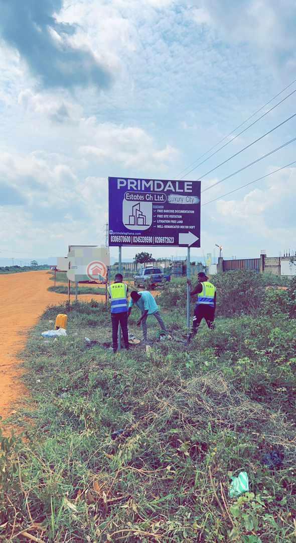 Land For Sale Primdale Estate Ghana Ltd. Afienya Tema Accra - 2