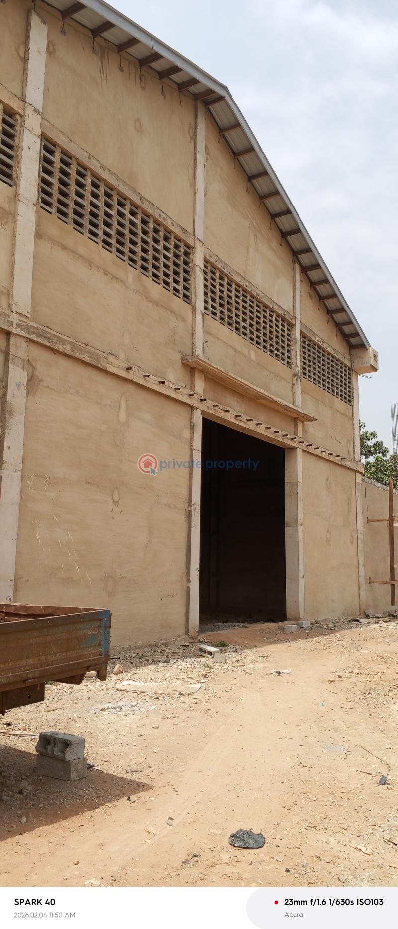 Warehouse For Rent Closed To Spintex Police Station. Spintex Road Accra - 7