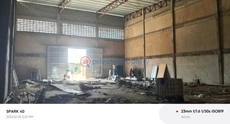 Warehouse For Rent Closed To Spintex Police Station. Spintex Road Accra - 1