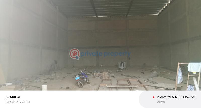 Warehouse For Rent Spintex Fan Milk Near Akwaaba Oil Refineries. Spintex Road Accra - 0