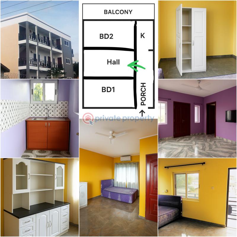 2 bedroom Apartment For Rent Abokobi Boi A 31 Abokobi Ga East Municipal Accra - 0