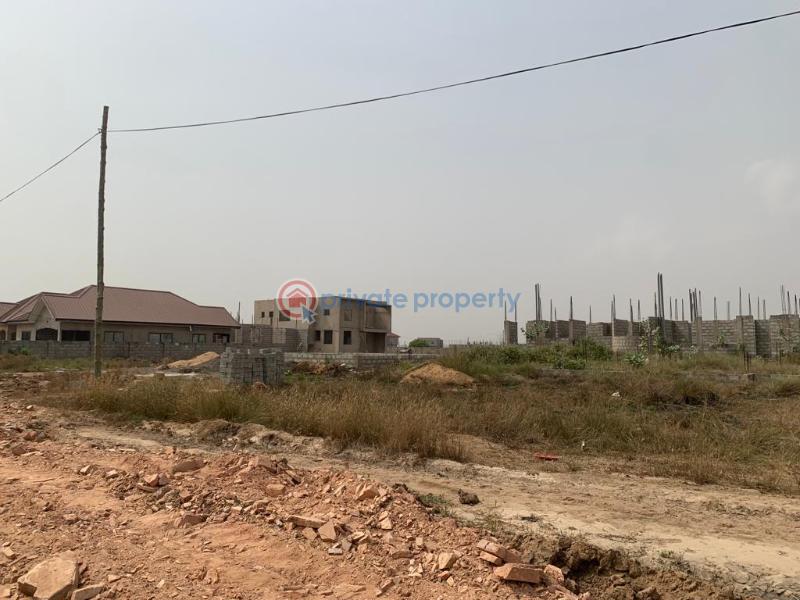 Land For Sale Adom Estate Community 25 Tema Accra - 1