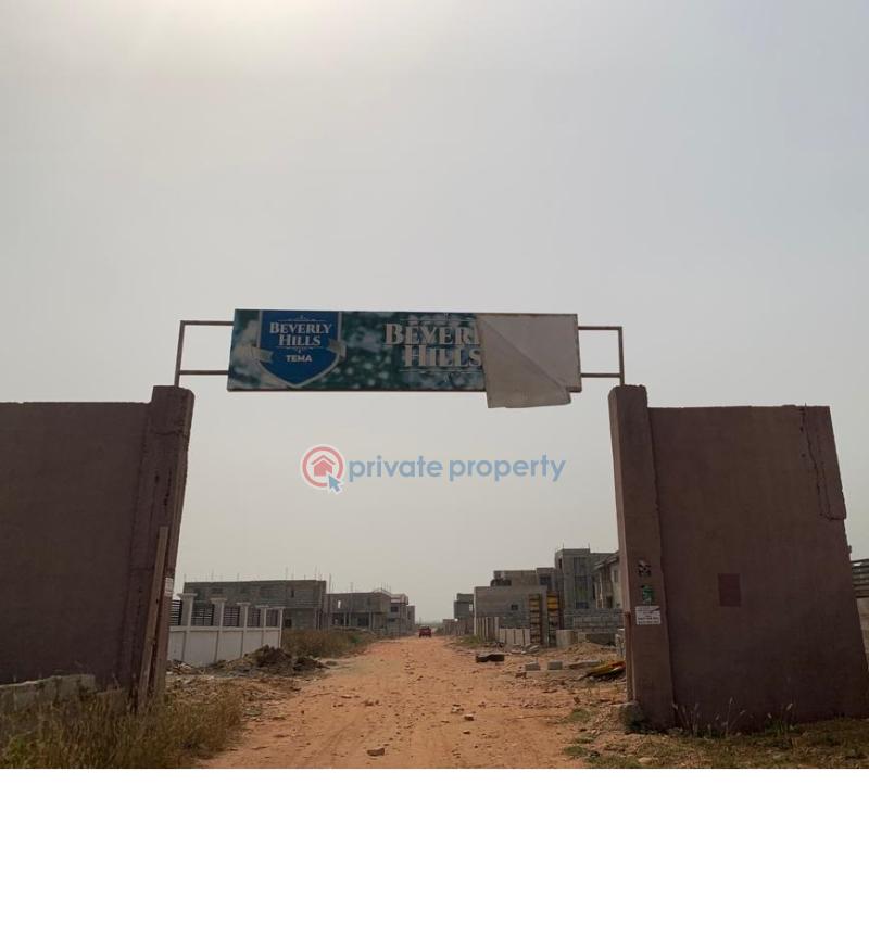 Land For Sale Adom Estate Beverly Hills Community 25 Tema Accra - 1