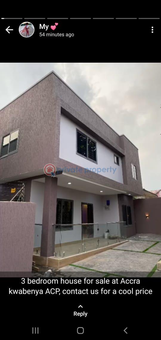 3 bedroom House For Sale Kwabenya Acp Pokuase (Pokoasi) Ga West Municipal Accra - 1