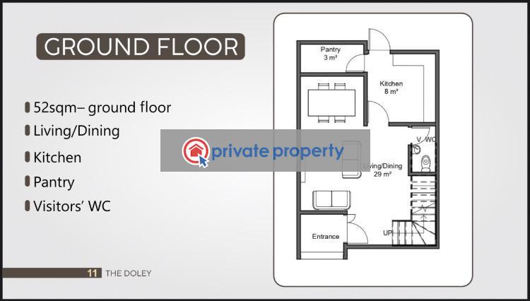 4 bedroom Townhouse For Sale &nbsp;roman Ridge Accra Metropolitan  - 4