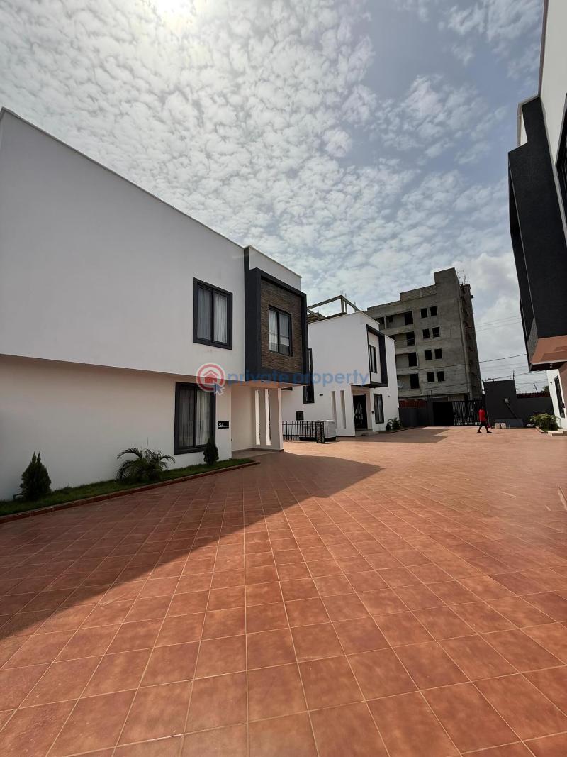 3 bedroom Townhouse For Rent Adjiringanor East Legon Accra - 1