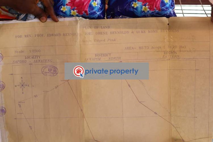 Land For Sale &nbsp;mamfe Akuapim North Eastern Region - 8