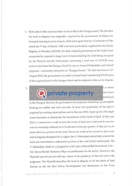 Land For Sale &nbsp;borteyman Opposite Commonwealth Studium Ashaley Botwe Adenta Municipal Accra - 7