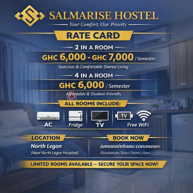 2 bedroom Hotel / Guest House For Rent North Legon Close To Atlantic Mall. Opposite The Police Station North Legon Accra - 5