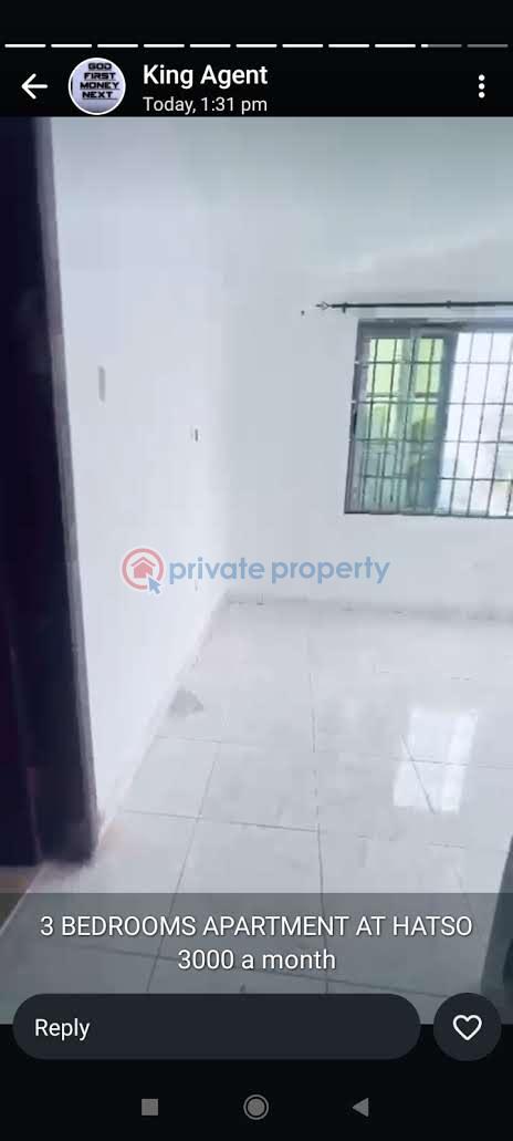 1 bedroom Apartment For Rent Haasto Boshey Dvla Area. Haatso Ga East Municipal Accra - 7