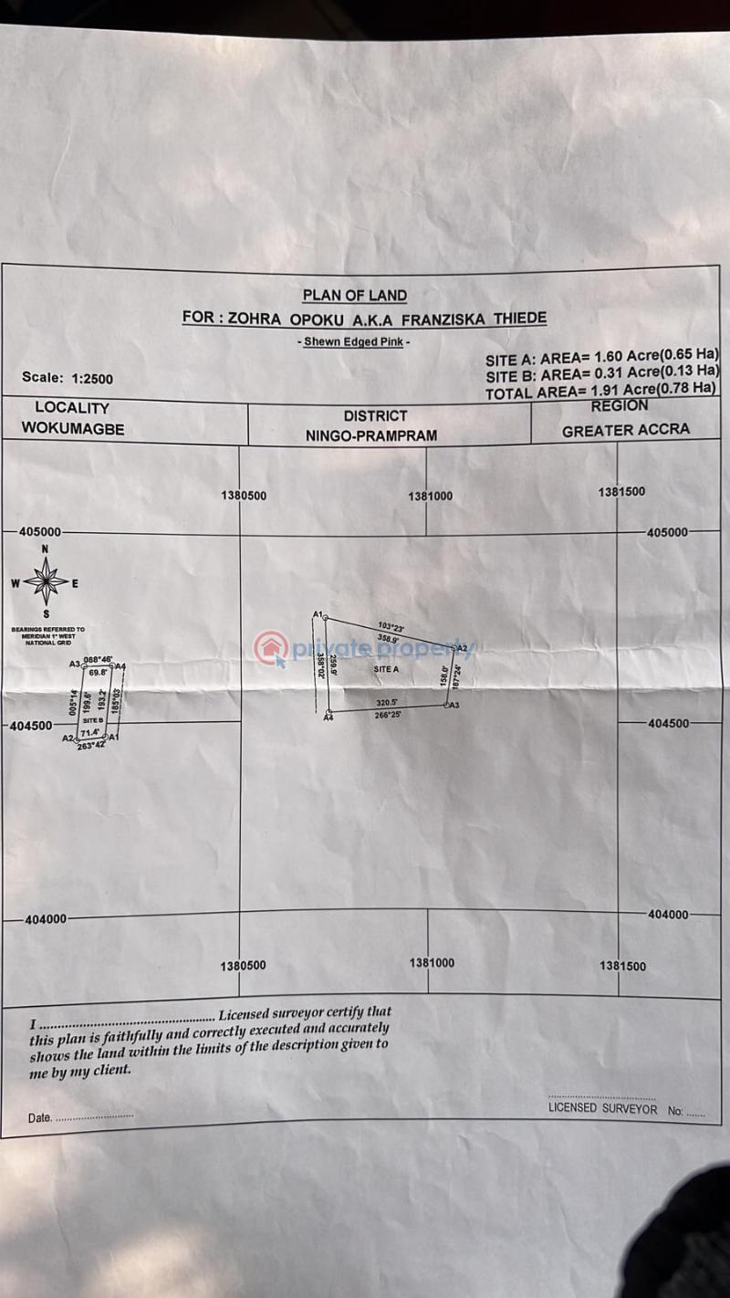 Land For Sale Wokumagbe Prampram Ningo Prampram District Accra - 4