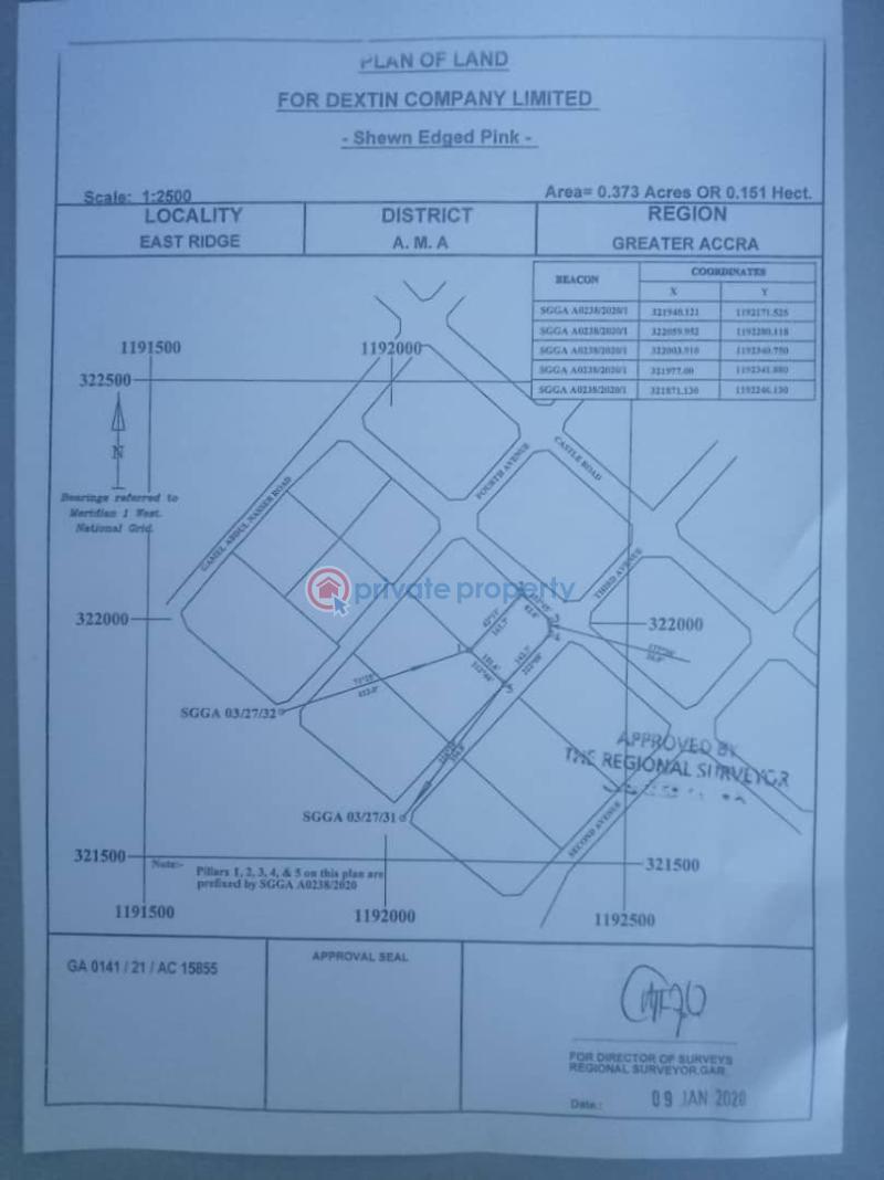 Land For Sale North Ridge Accra - 3