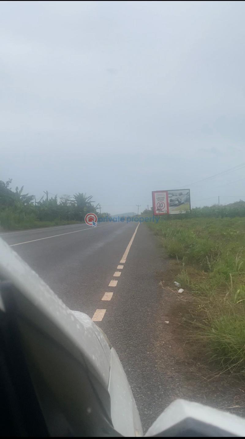 Commercial Land For Sale Safari Valley Eco Park To Asenema Water Falls Jubction Akuapim North Eastern Region - 1