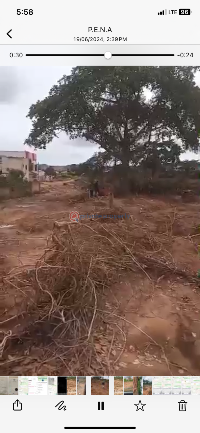 Land For Sale Beside Valley View Uni Oyibi oyibi. Accra - 1