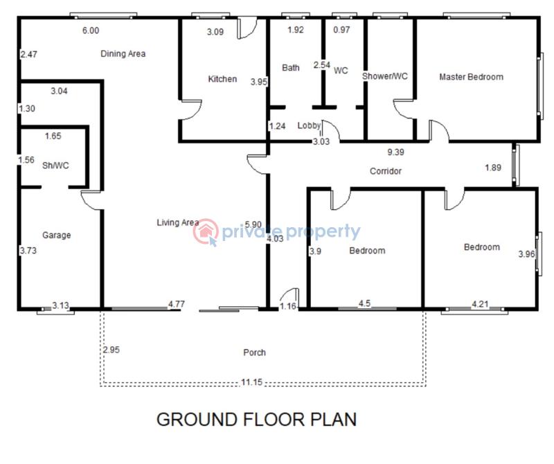 3 bedroom House For Sale McCarthy Hill Ga South Municipal Accra - 1