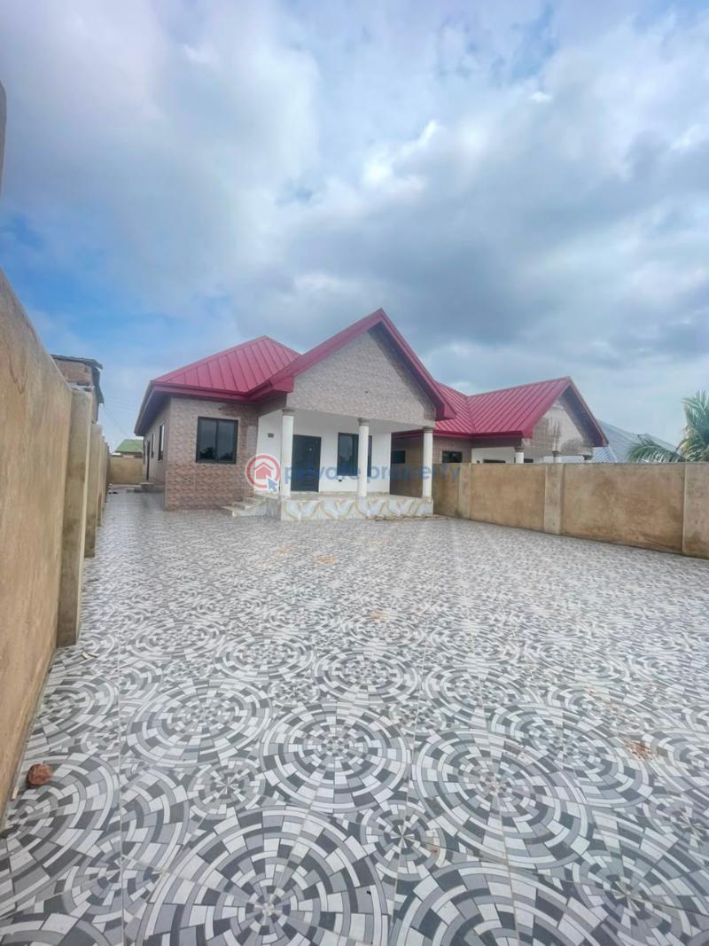 3 bedroom Detached Bungalow For Sale Ga Odumase Sonitra Road Pokuase Road Accra Metropolitan  - 0